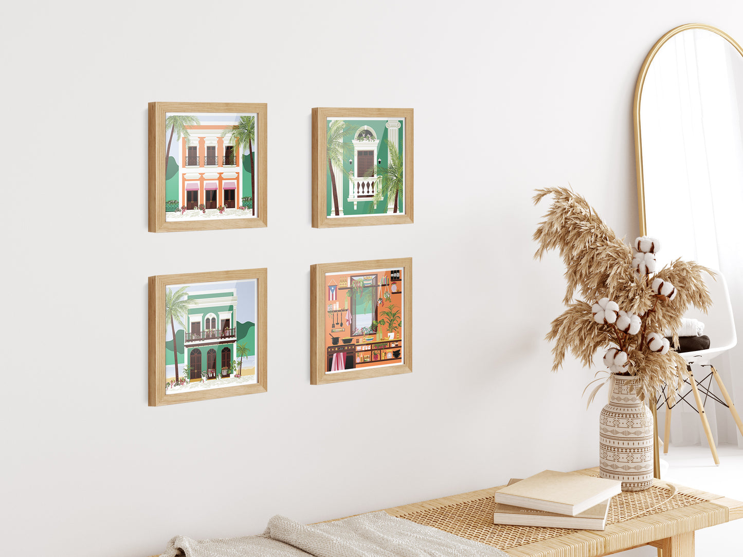 Puerto Rican Kitchen Art Print