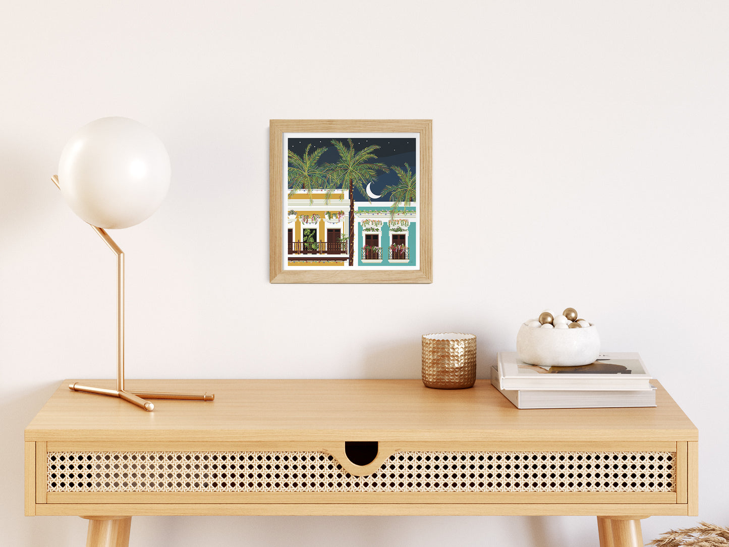 Puerto Rican Night Art Print