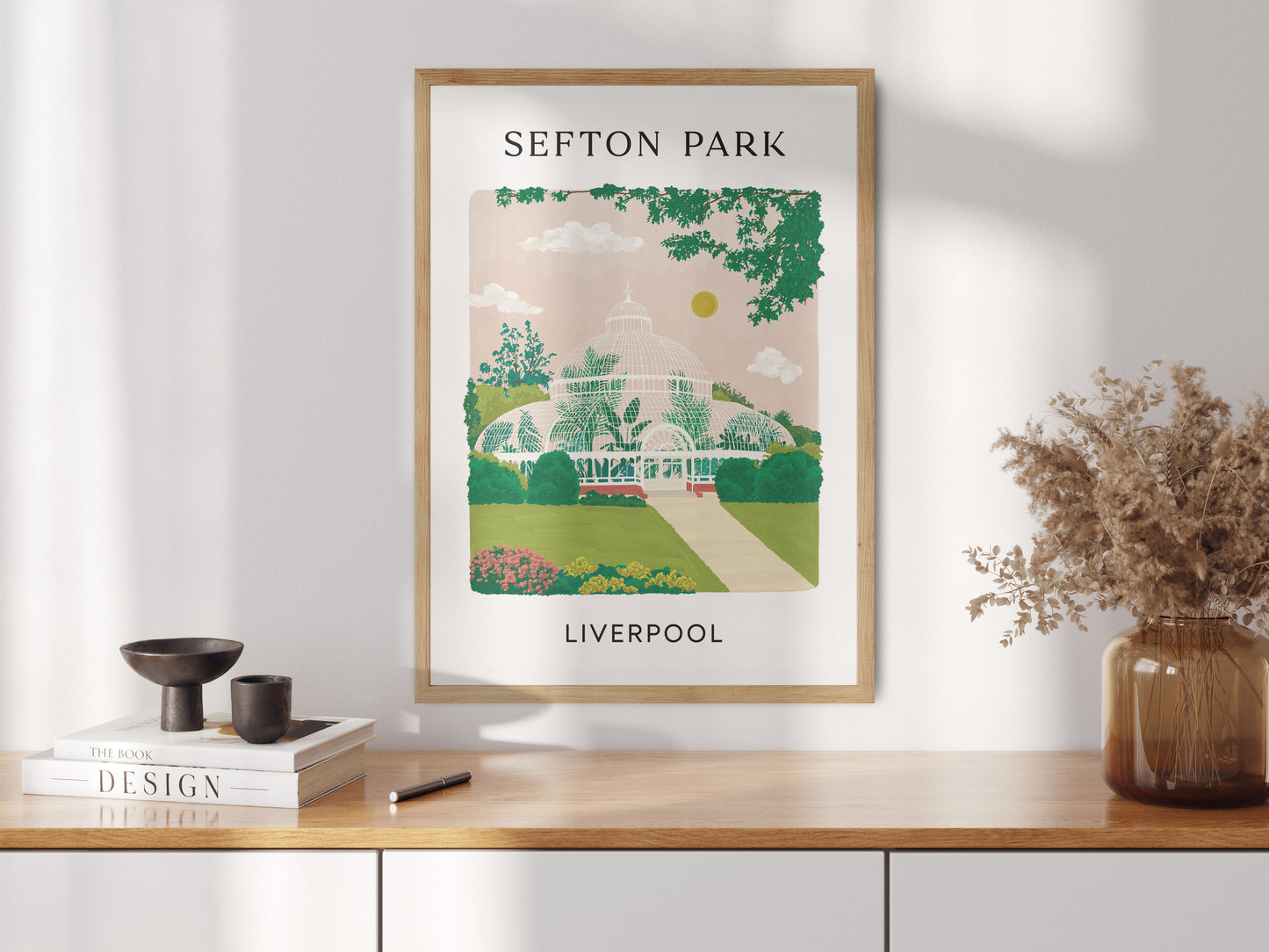 Sefton Park Liverpool Art Print