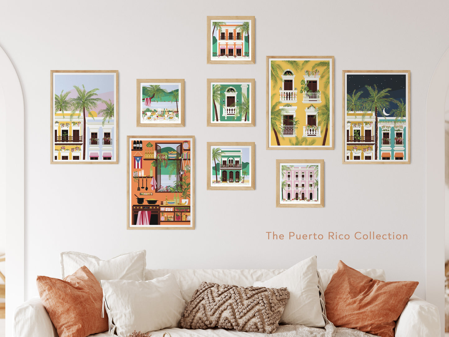 Puerto Rican Windows Art Print