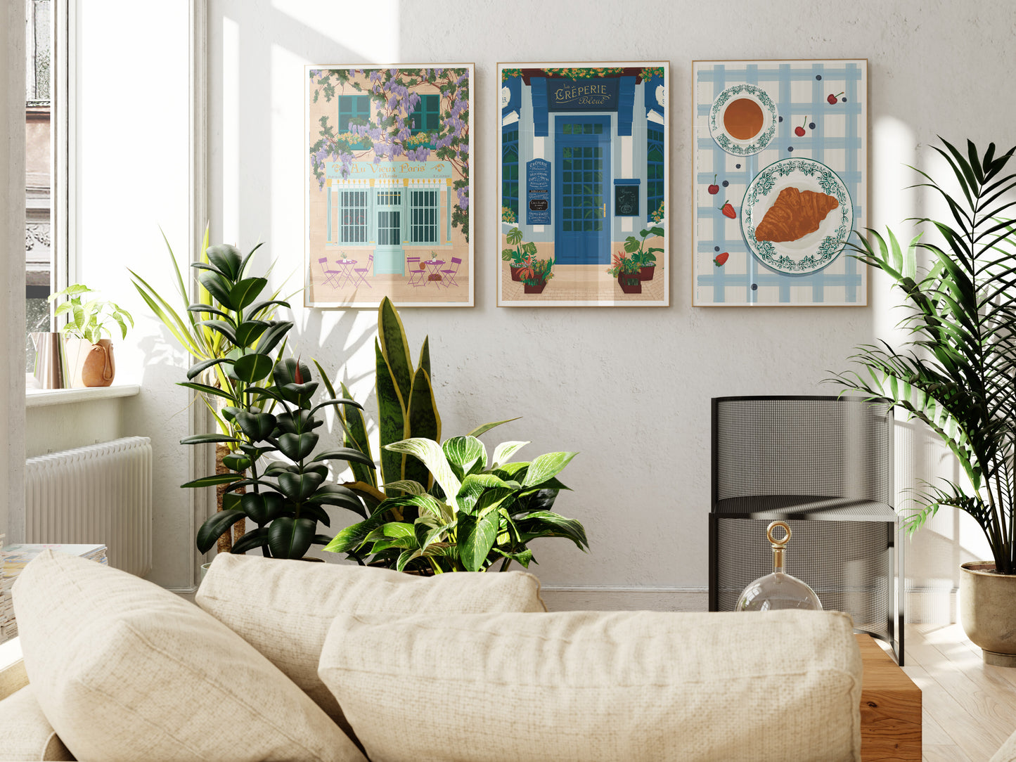 Parisian Cafe Art Print