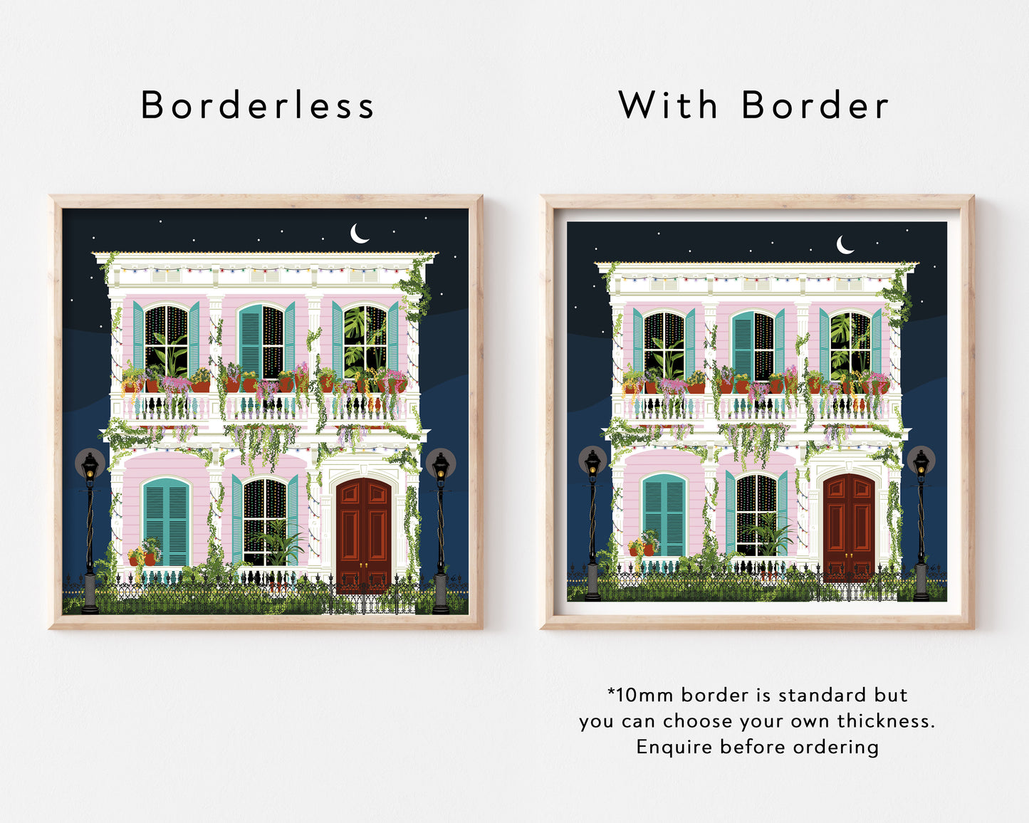 New Orleans Night Art Print