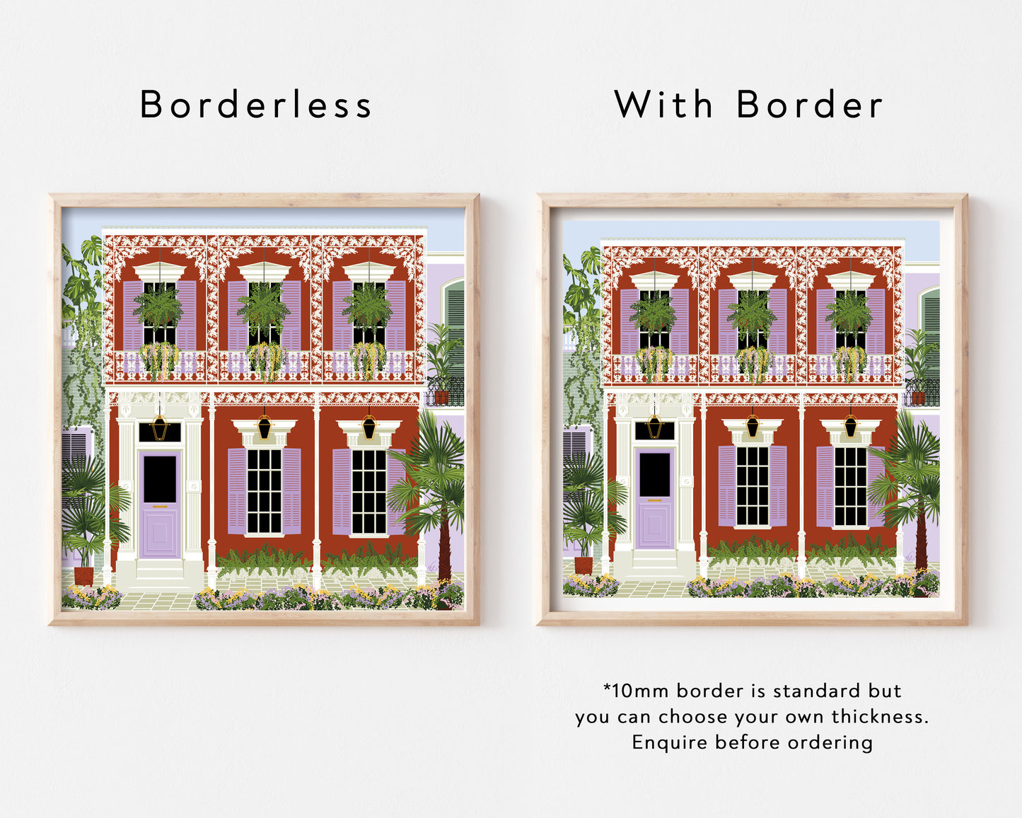 New Orleans French Quarter House Art Print