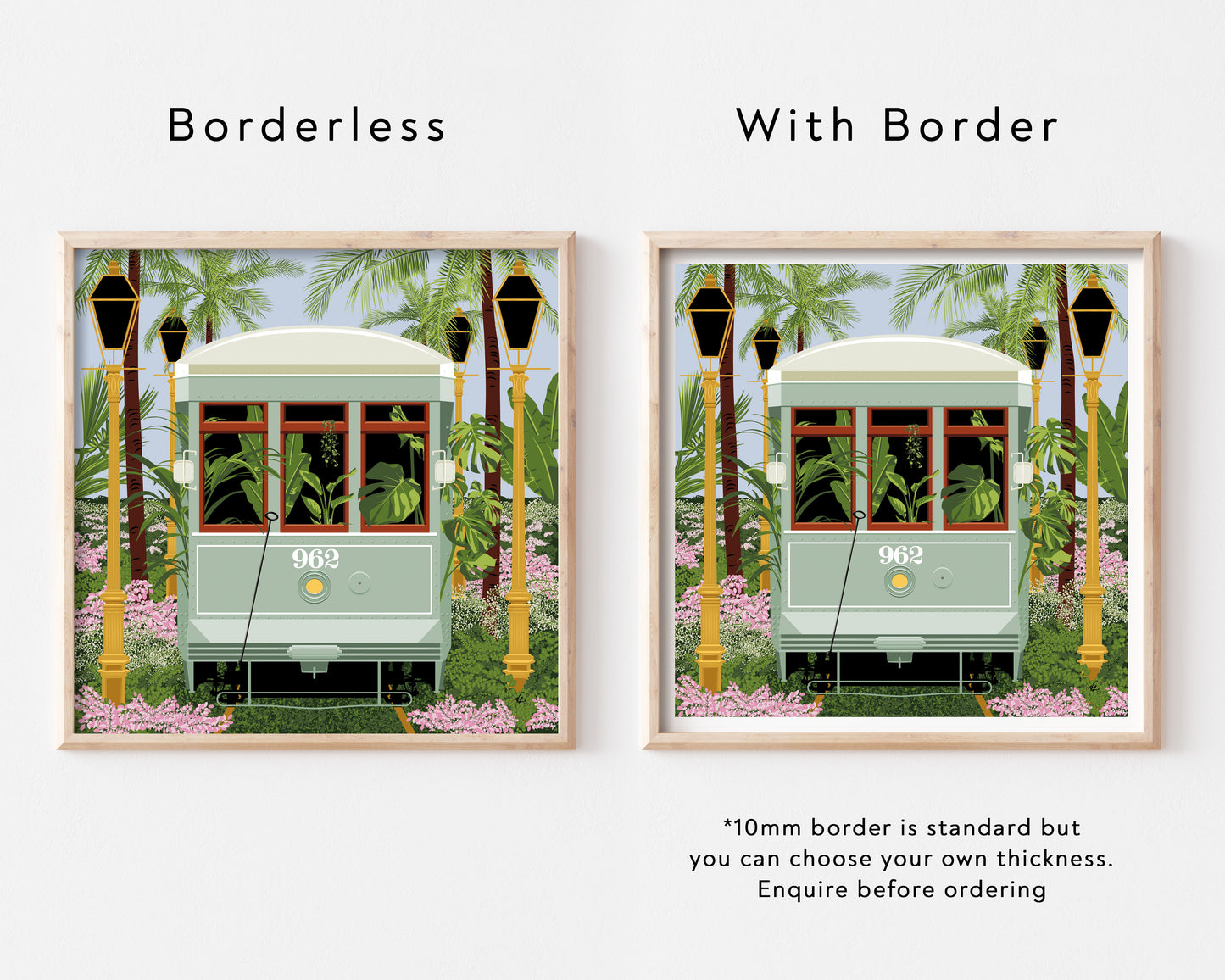 New Orleans Streetcar Art Print