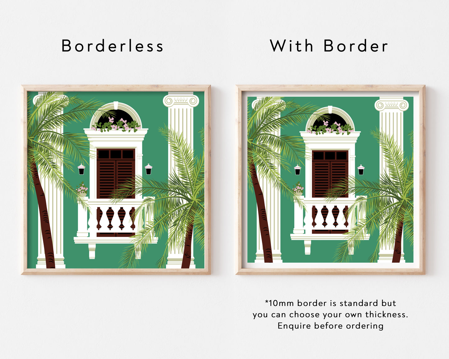 Puerto Rican Balcony Art Print