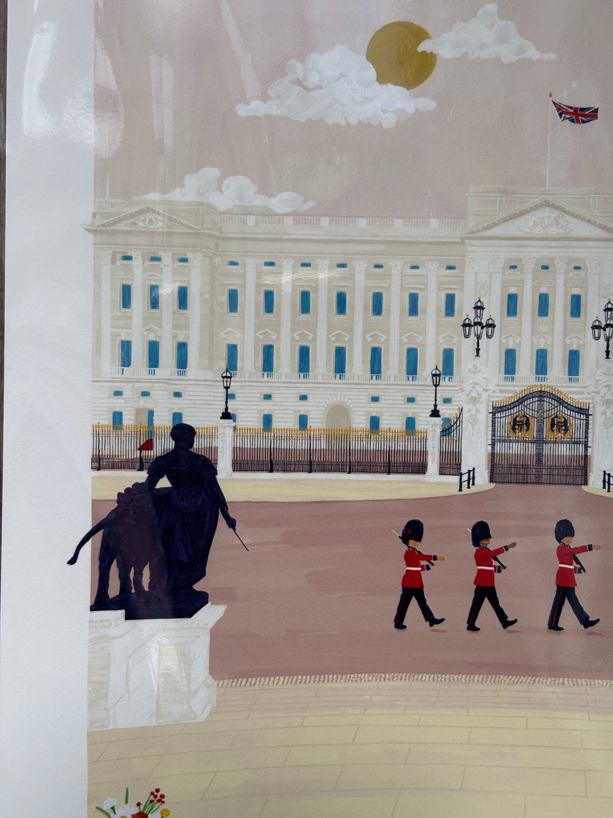 Buckingham Palace London Art Print SUPER SECONDS FESTIVAL