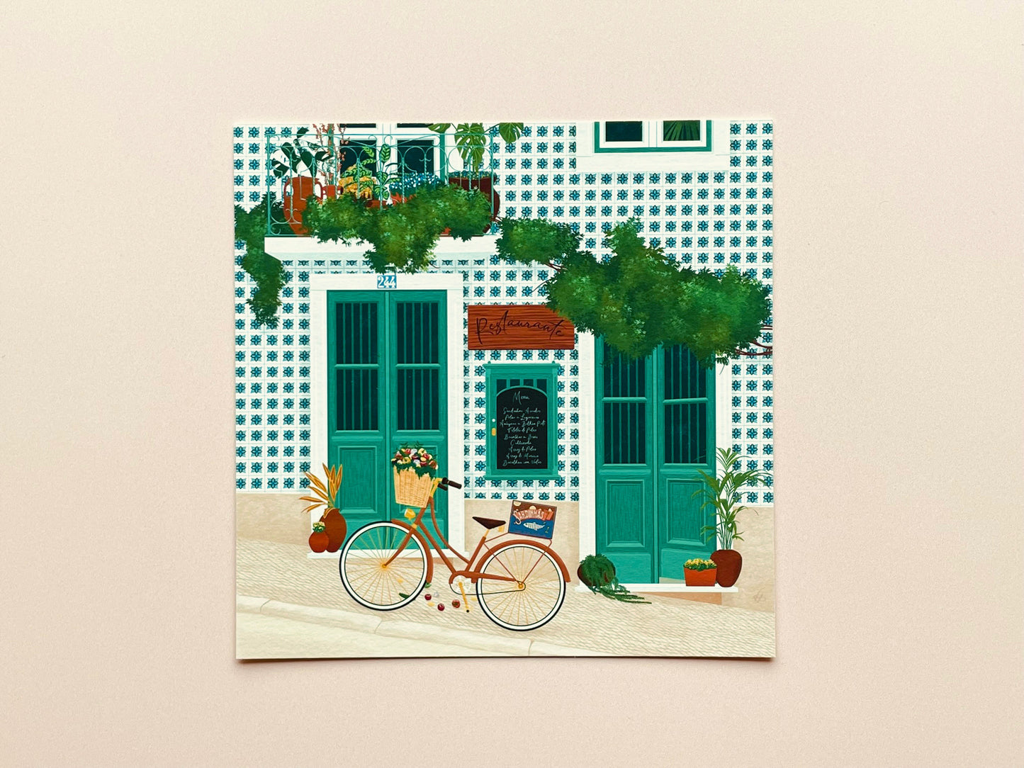 Lisbon Postcards (Square)