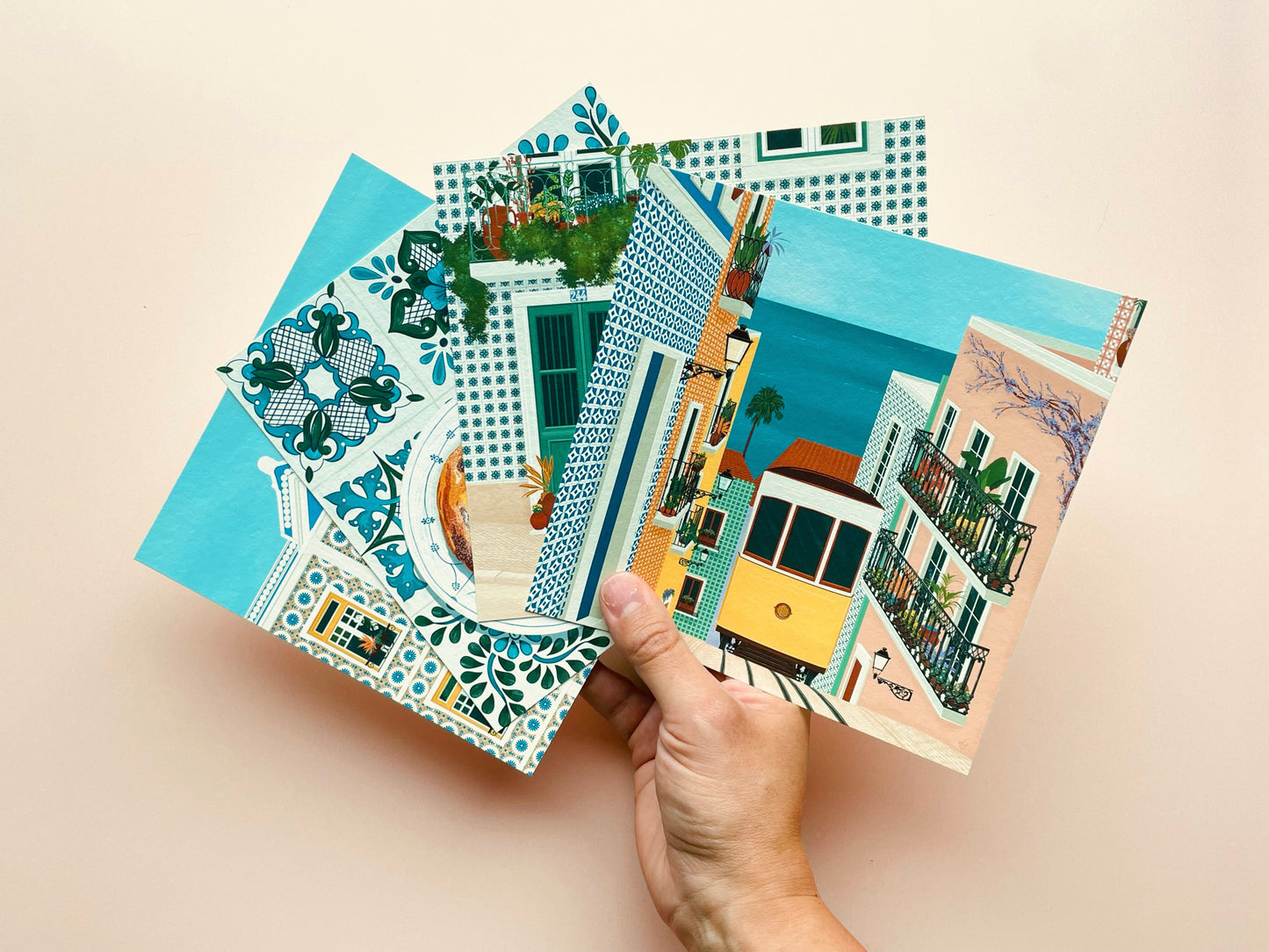 Lisbon Postcards (Square)