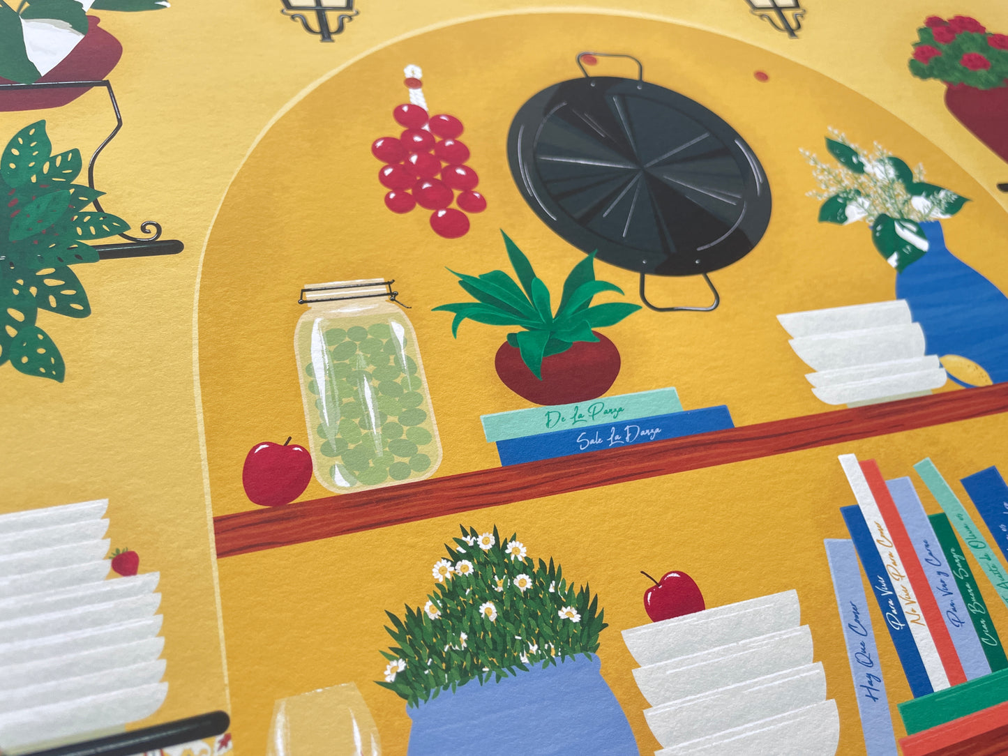 Spanish Kitchen Art Print