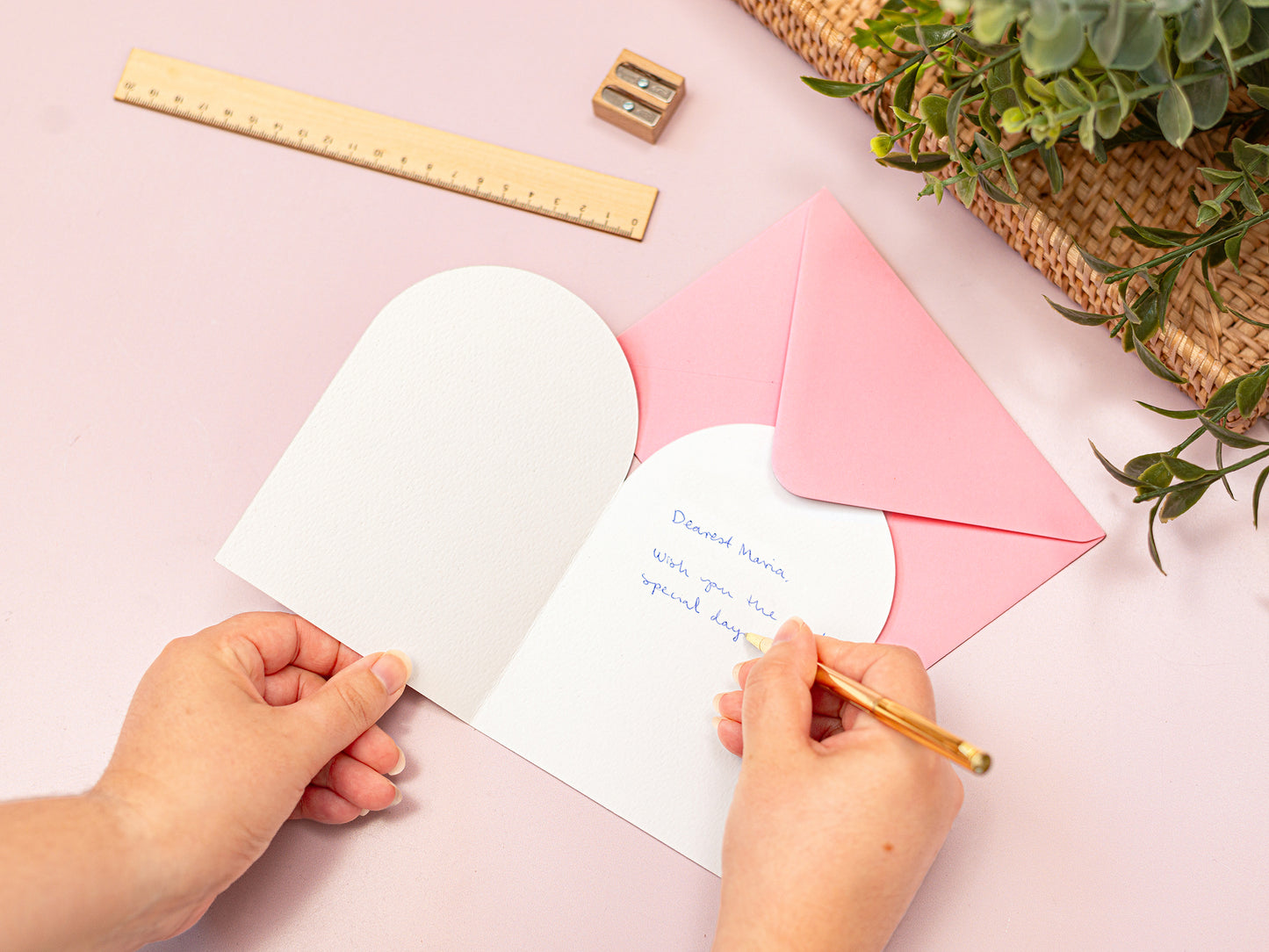 Here for Cake Greeting Card