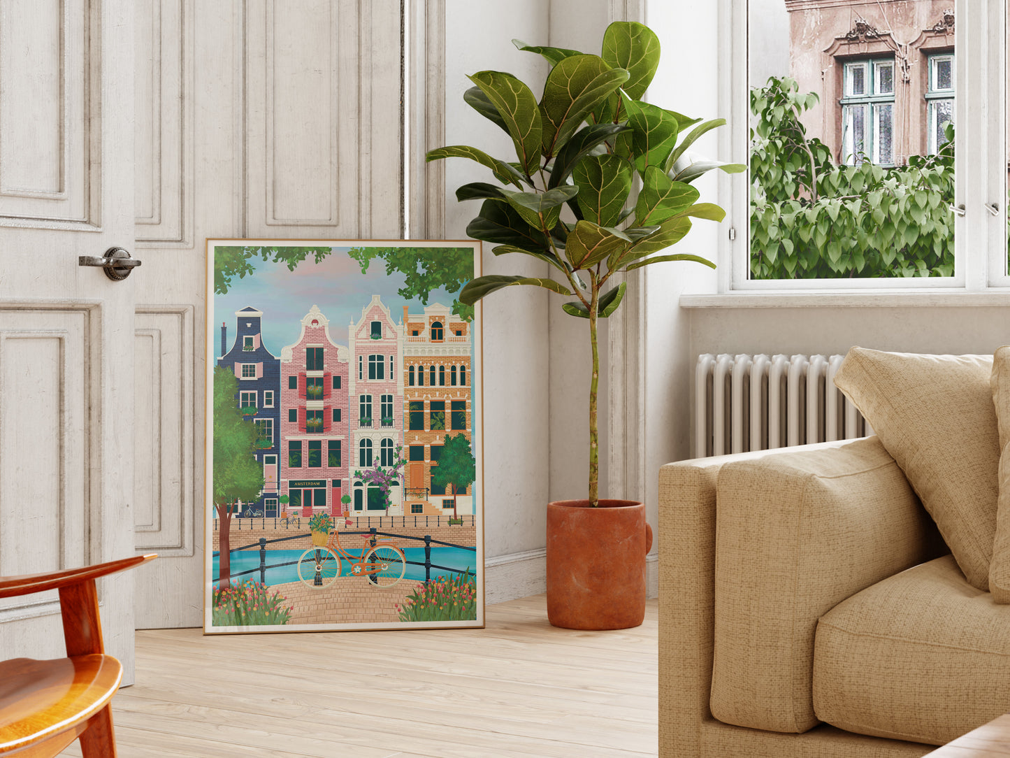 Amsterdam Art Print