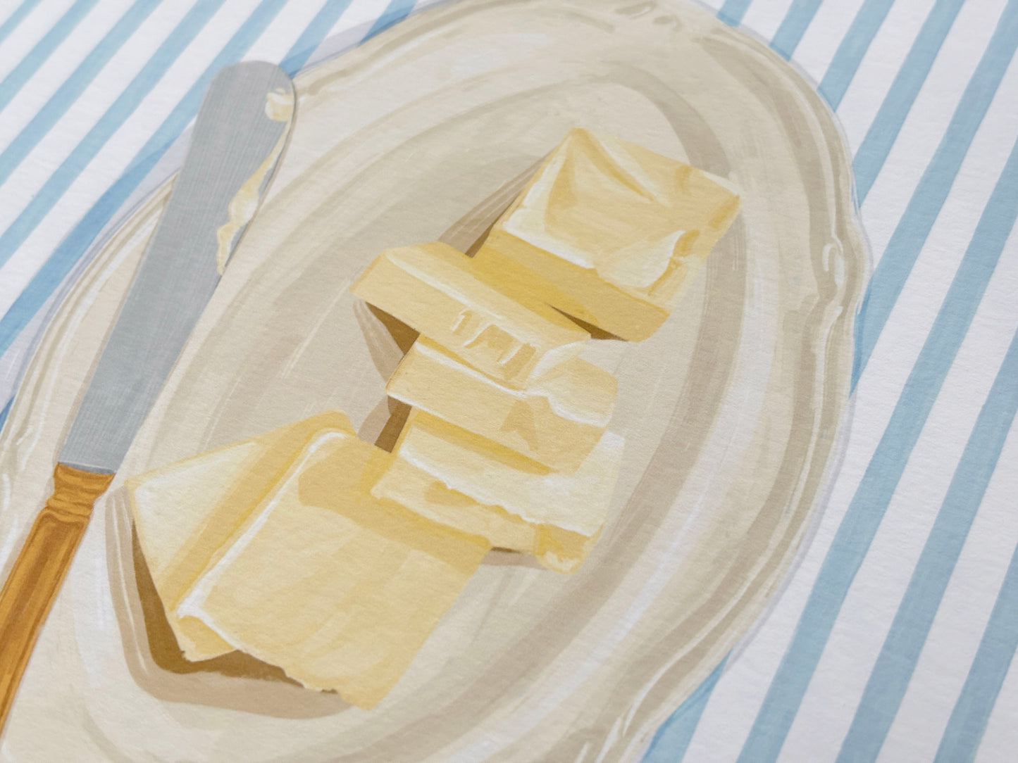 Butter Dish Art Print