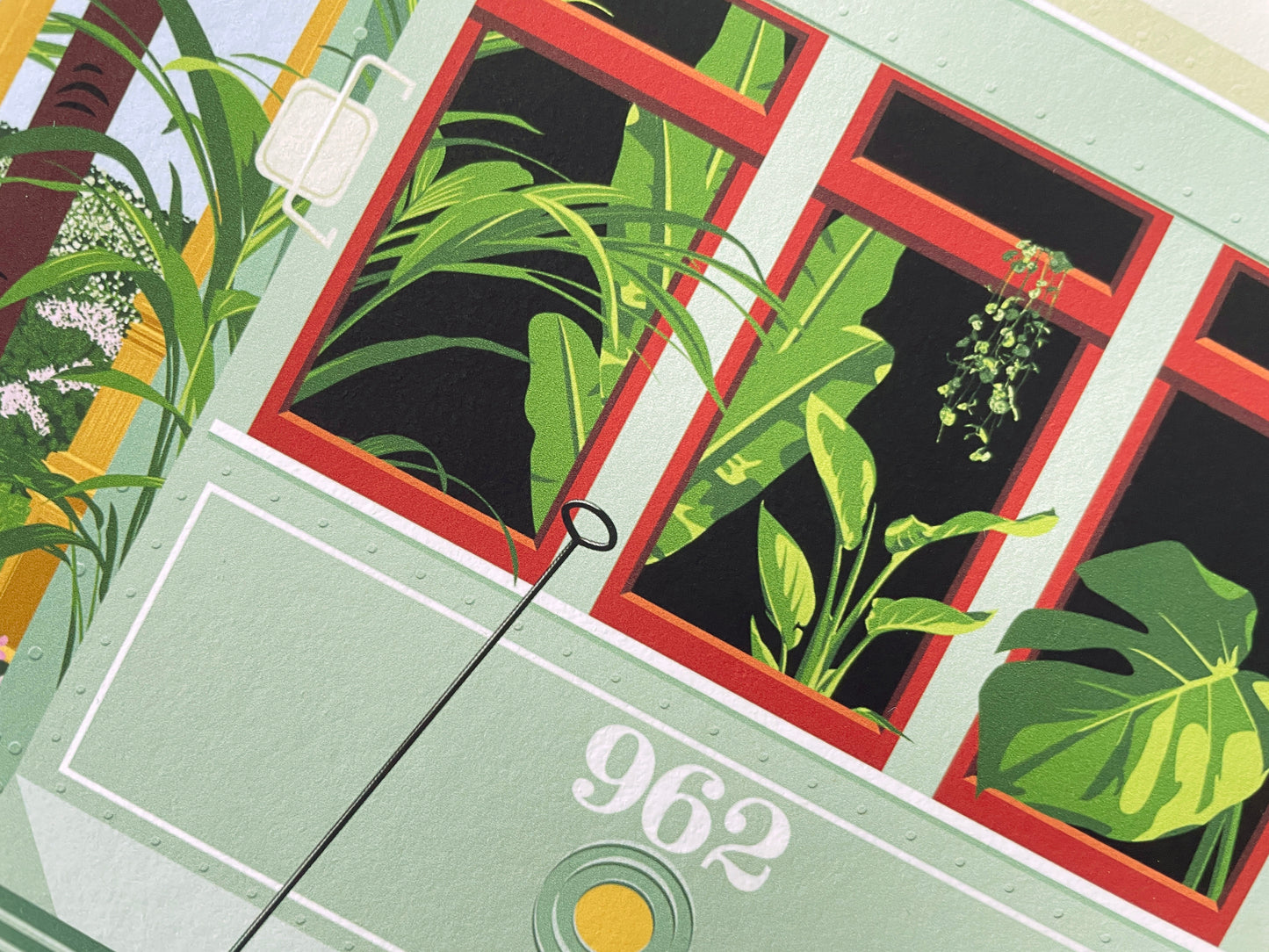 New Orleans Streetcar Art Print