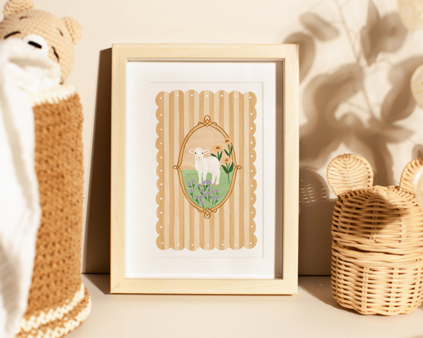 Sweet Lamb Art Print