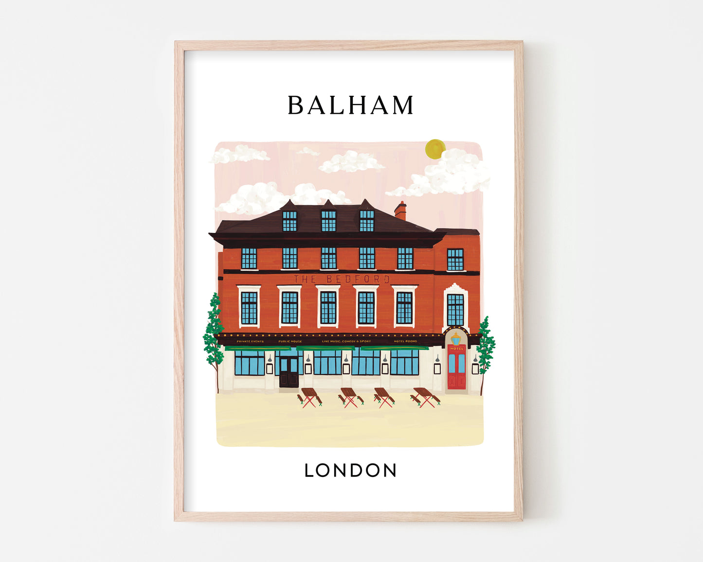 Balham South London Art Print