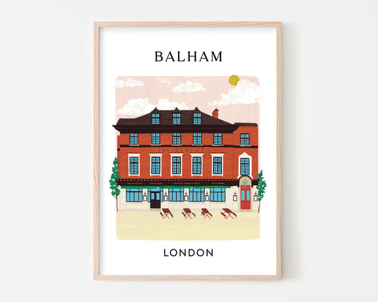 Balham South London Art Print