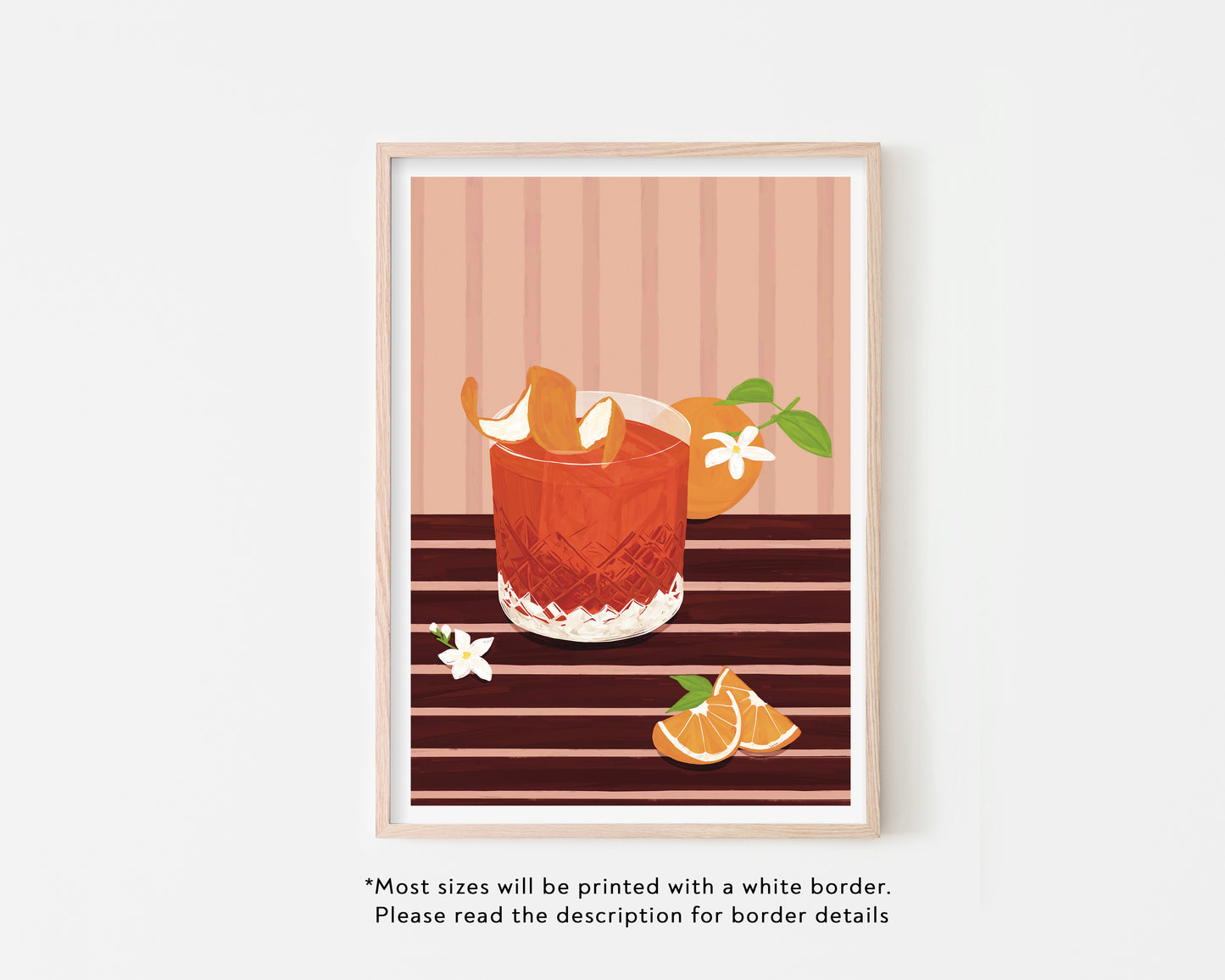 Negroni Art Print