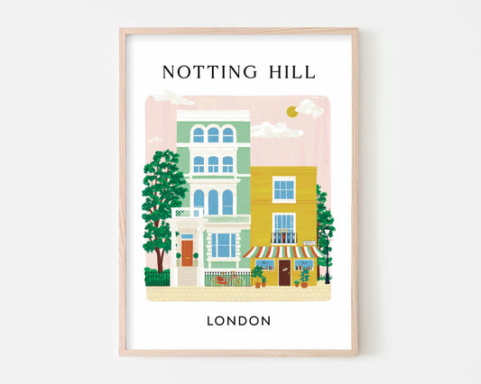 Notting Hill Portobello Road Art Print