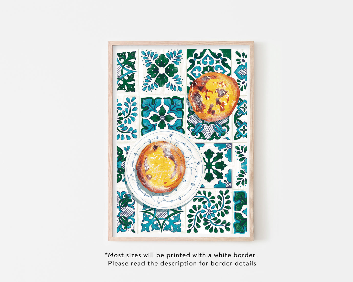 Pasteis de Nata Art Print