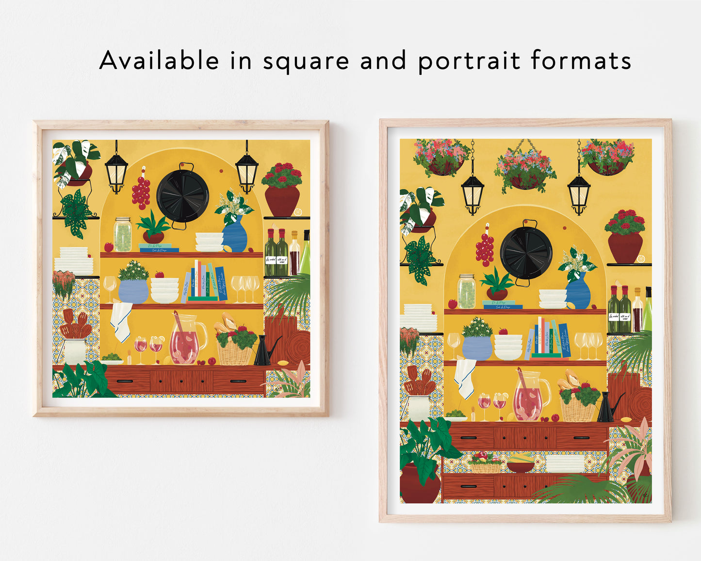Spanish Kitchen Art Print