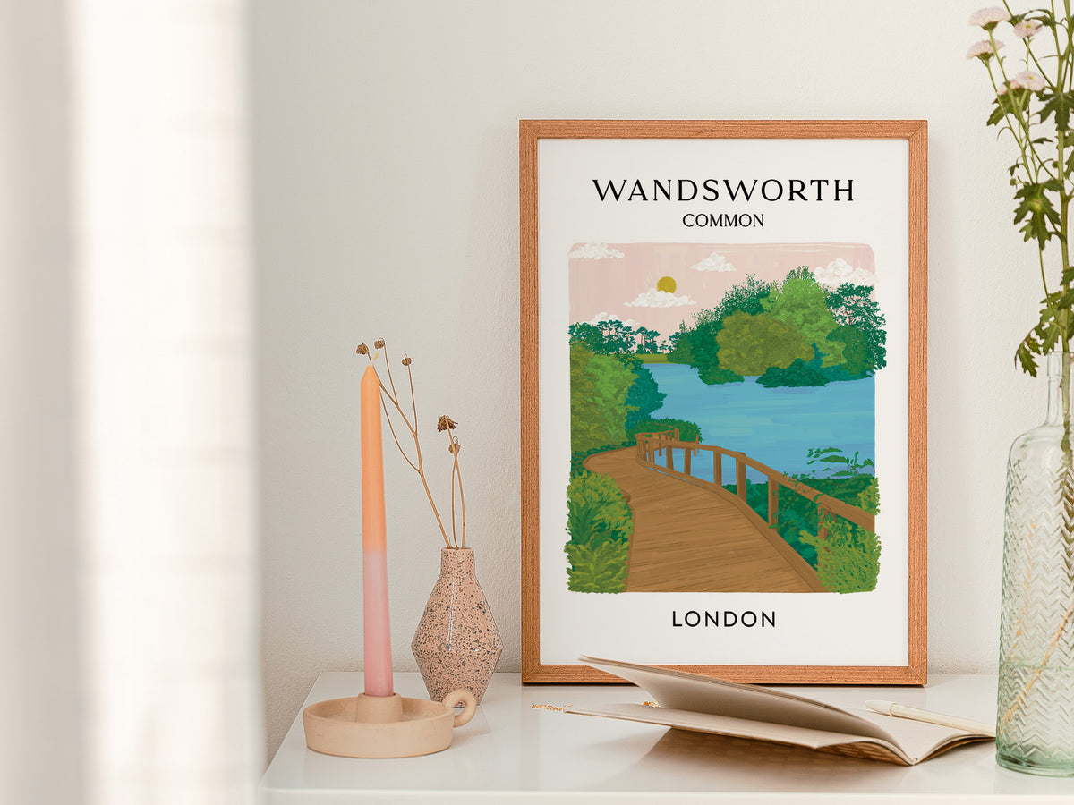 Wandsworth Common Art Print