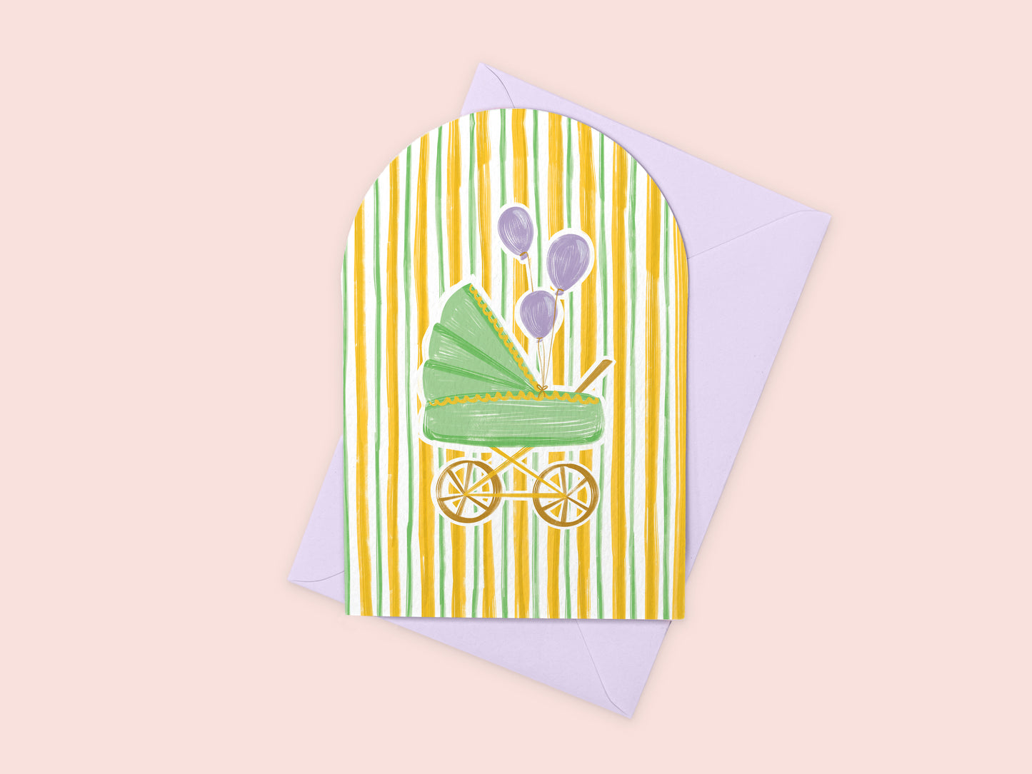 Baby Pram Card