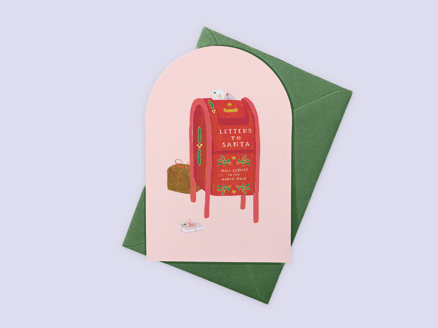 Letters to Santa Christmas Card