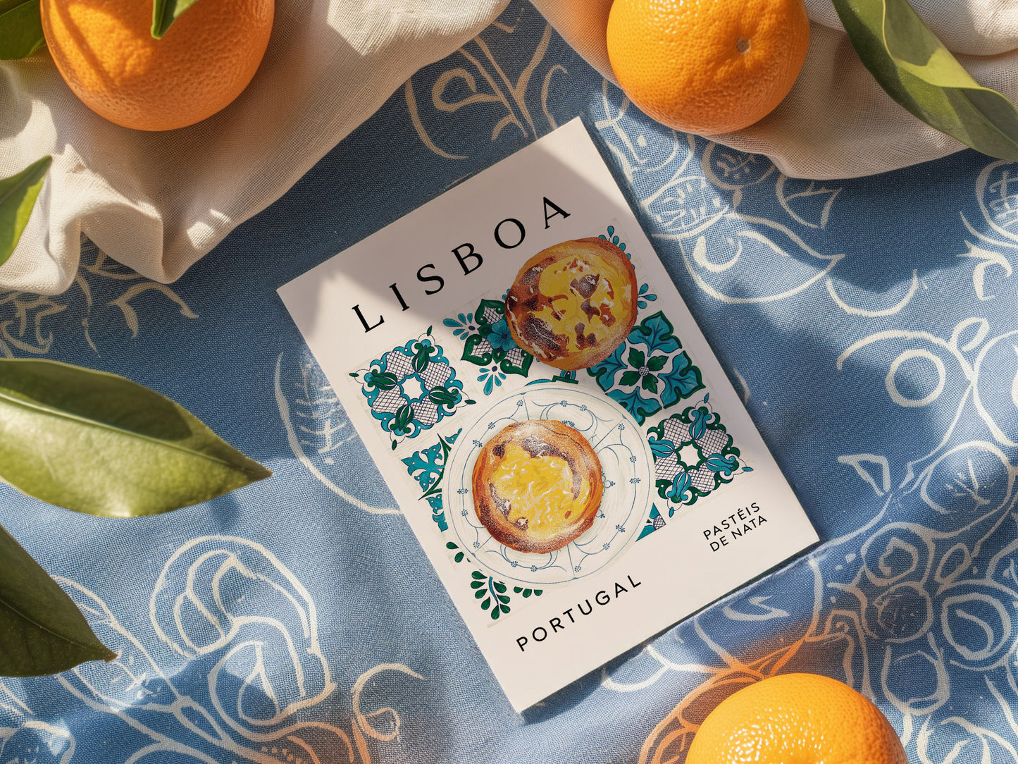 Lisboa Pasteis de Nata Art Print