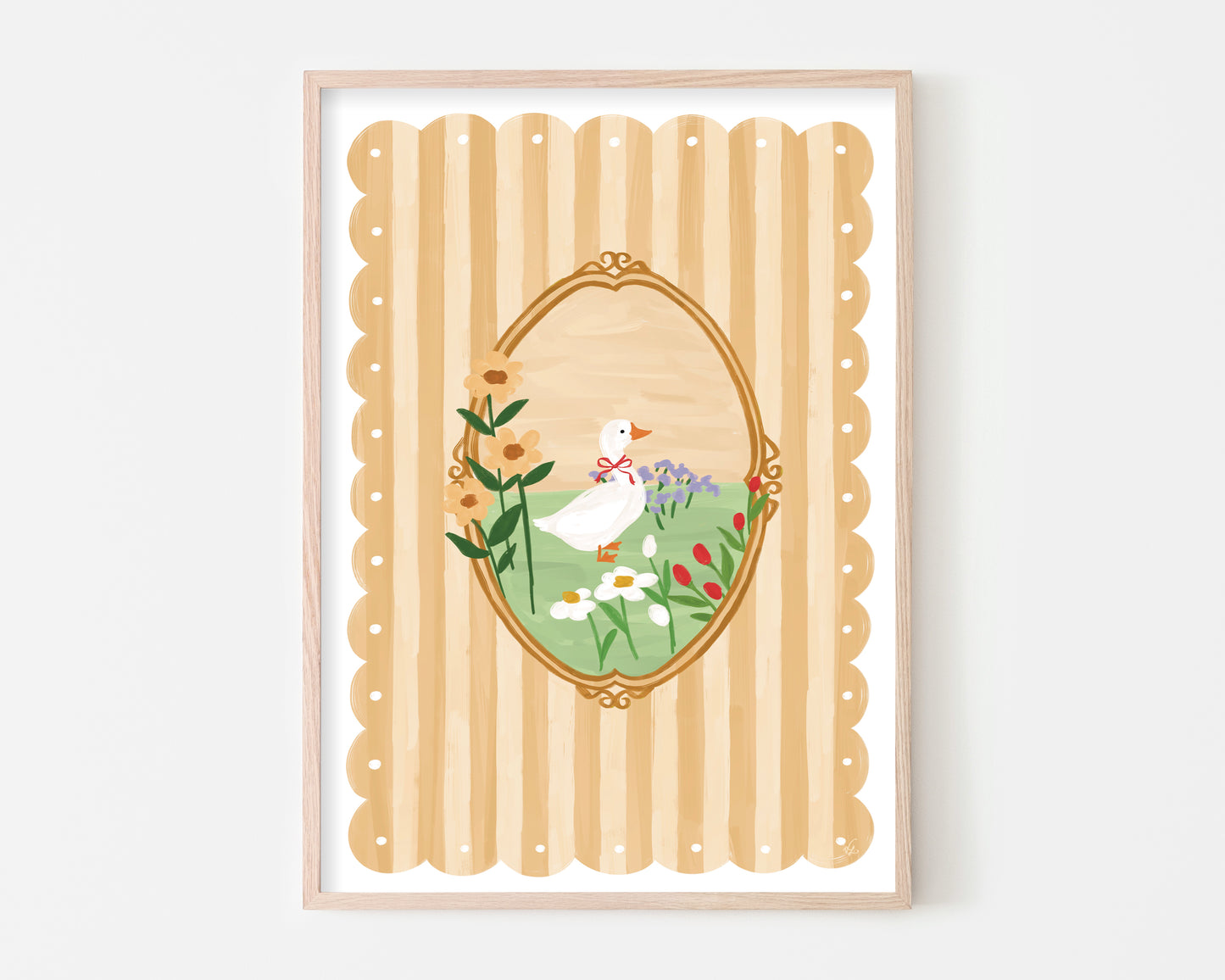 Sweet Goose Art Print