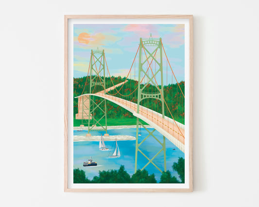 Halifax Canada Art Print