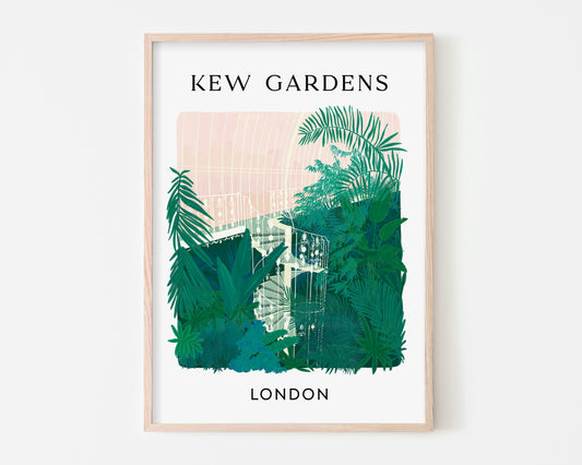 Kew Gardens London Art Print