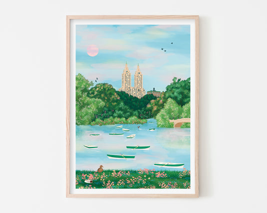 Central Park NYC Art Print