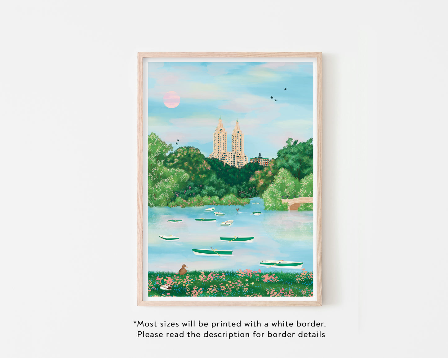 Central Park NYC Art Print