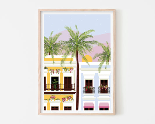 Puerto Rican Sunset Art Print