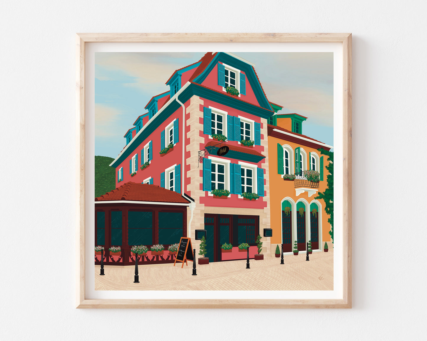 Alsace in France Art Print