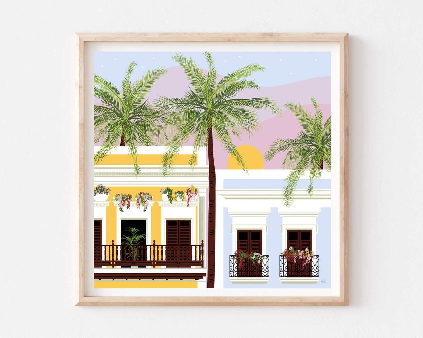 Puerto Rican Sunset Art Print