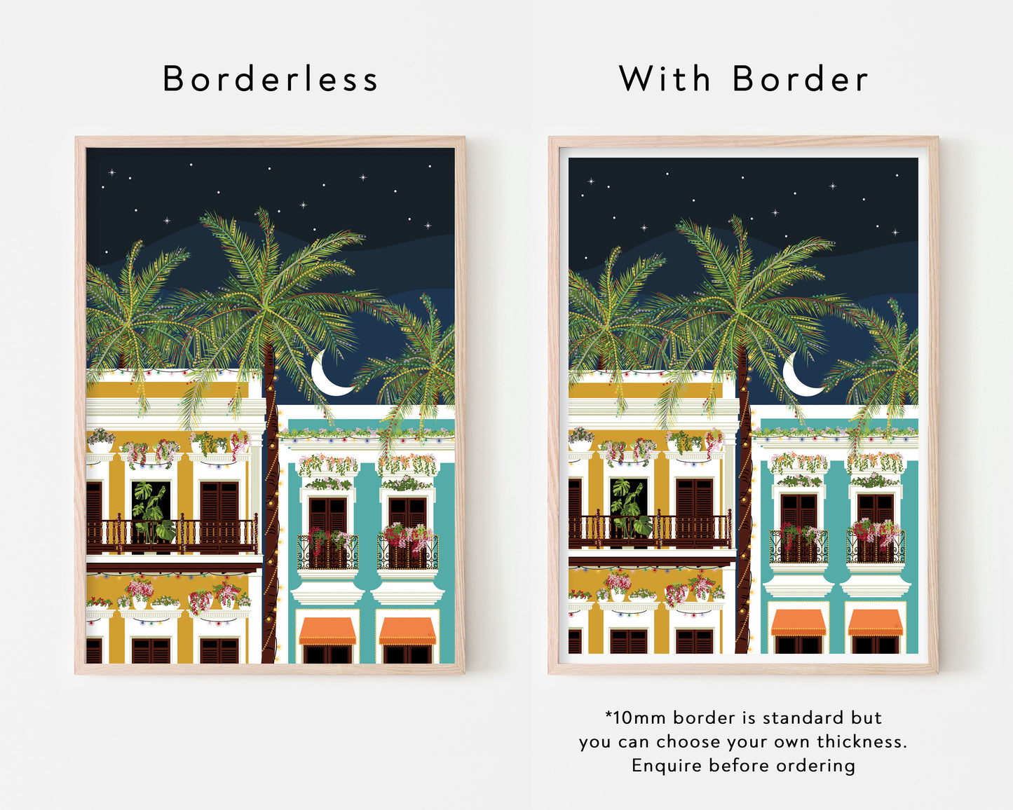 Puerto Rican Night Art Print