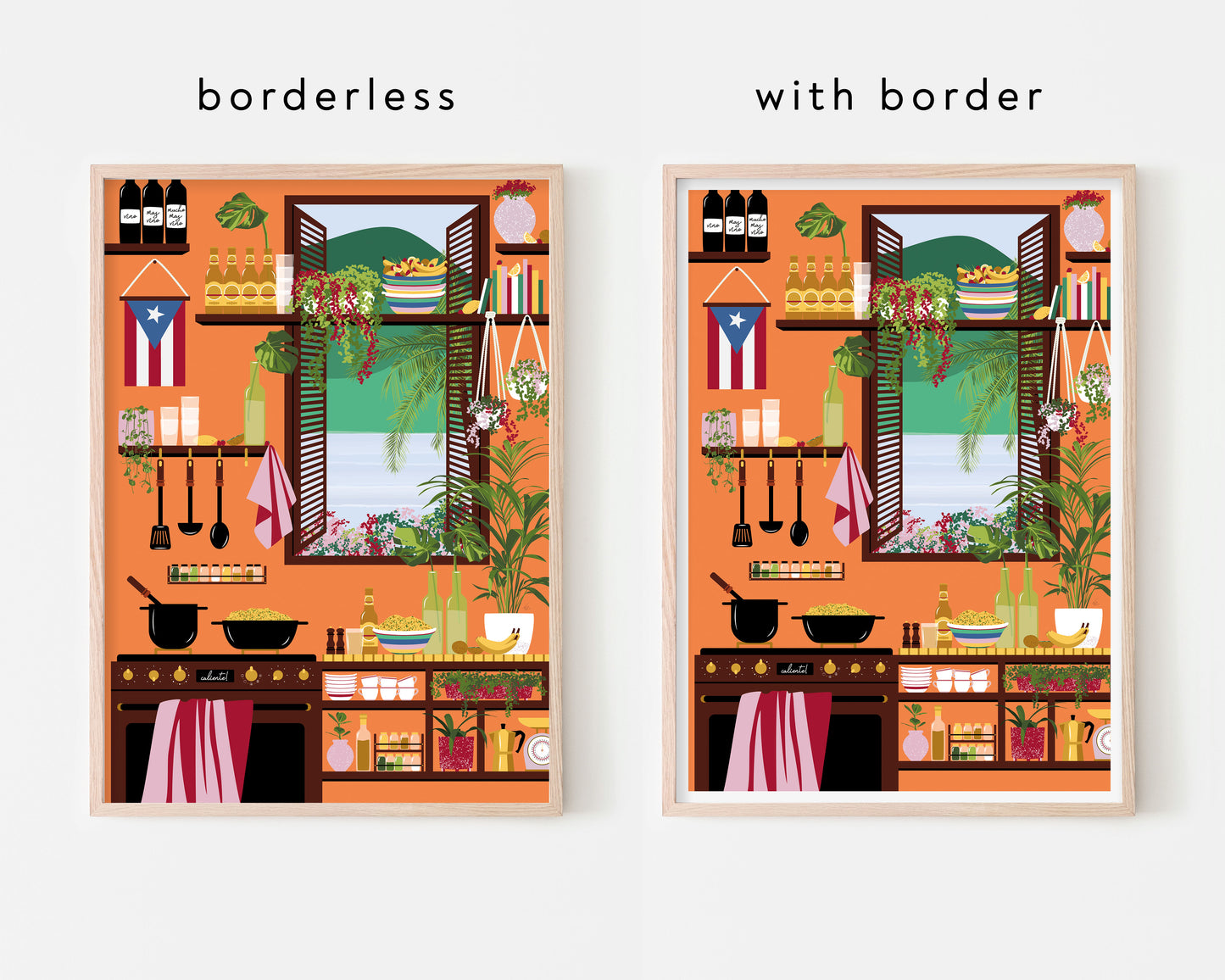 Puerto Rican Kitchen Art Print