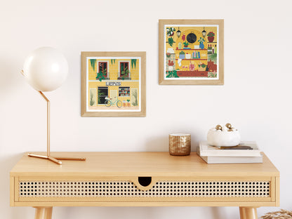 Spanish Kitchen Art Print