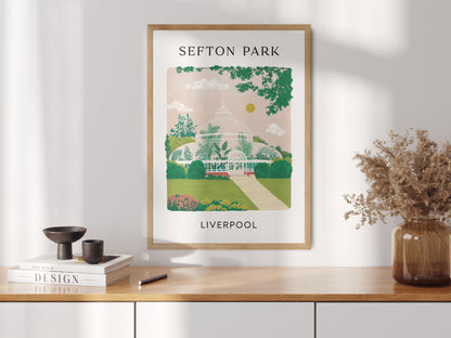 Sefton Park Liverpool Art Print