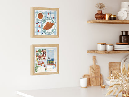 Parisian Kitchen Art Print