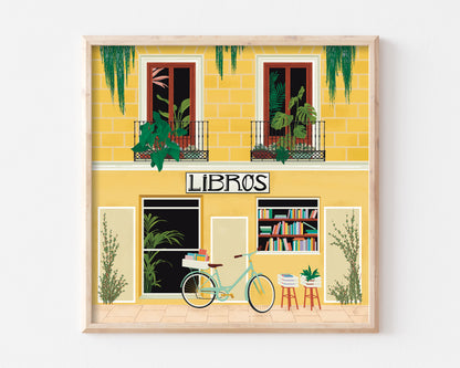 Madrid Libros Bookshop Art Print SUPER SECONDS FESTIVAL