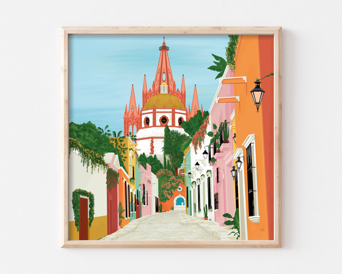 Puerto Vallarta Art Print SUPER SECONDS FESTIVAL
