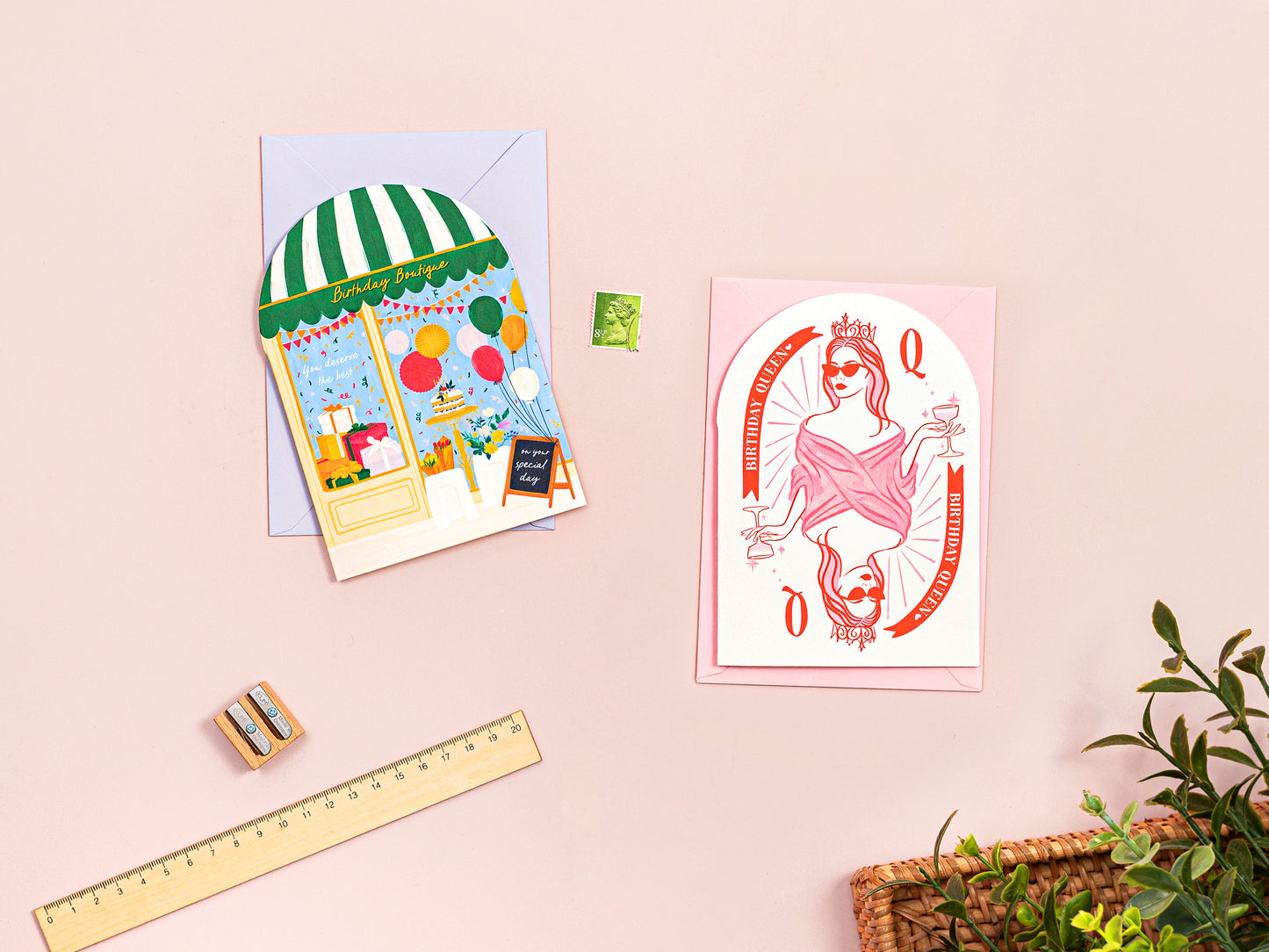 Birthday Shop Greeting Card