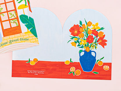 Citrus and Flowers Any Occasion Greeting Card