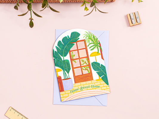 New Home More Plants Greeting Card