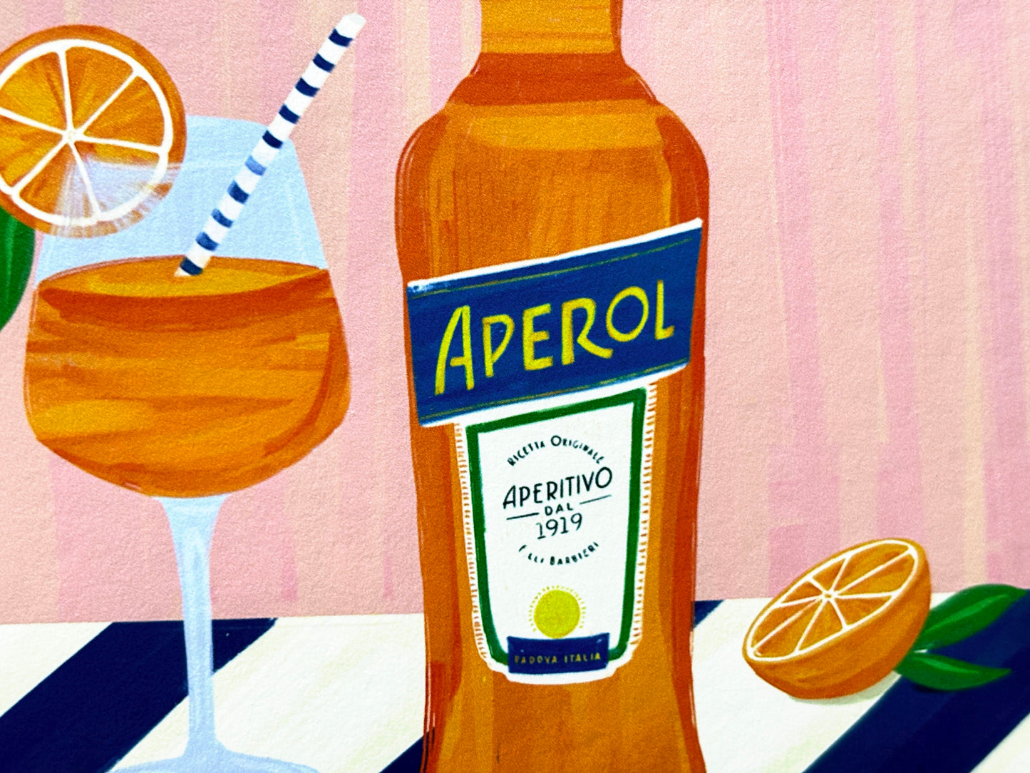 Aperol Spritz Art Print