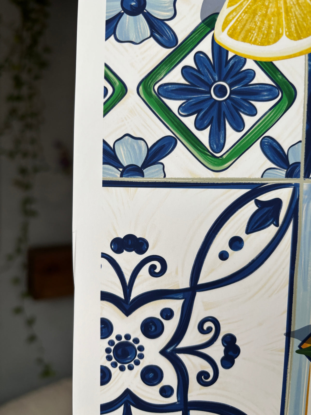 Lemons & Tiles Art Print SUPER SECONDS FESTIVAL