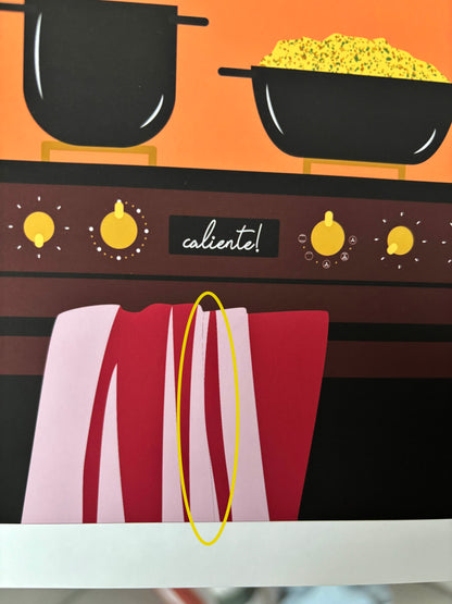Puerto Rican Kitchen Art Print SUPER SECONDS FESTIVAL