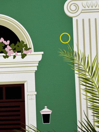 Puerto Rican Balcony Art Print SUPER SECONDS FESTIVAL